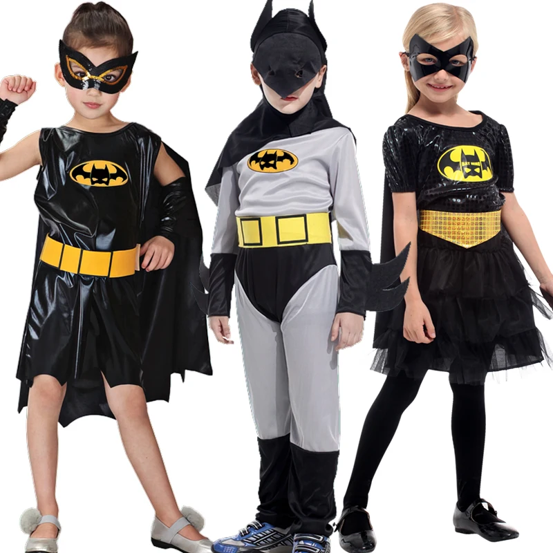 

Parent-child Hero Character Performance Costume, Halloween Carnival Party Cosplay Suits for Boys and Girls