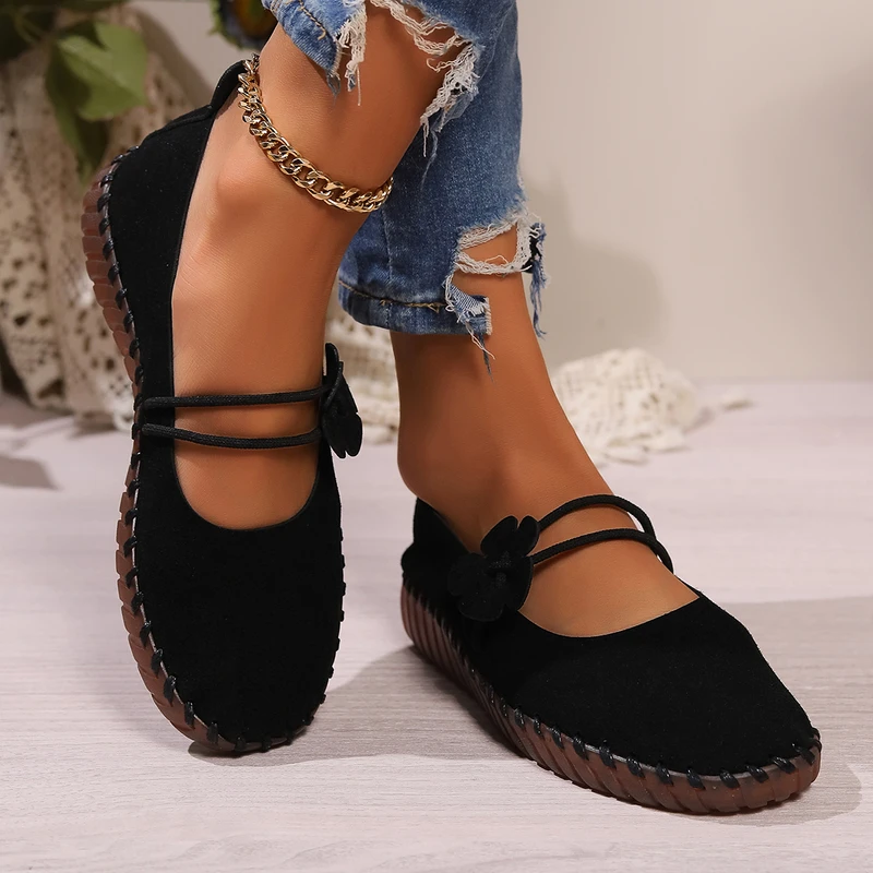 Women's Fashion Suede Mary Jan - Women Shoes For Walking 评论和价格