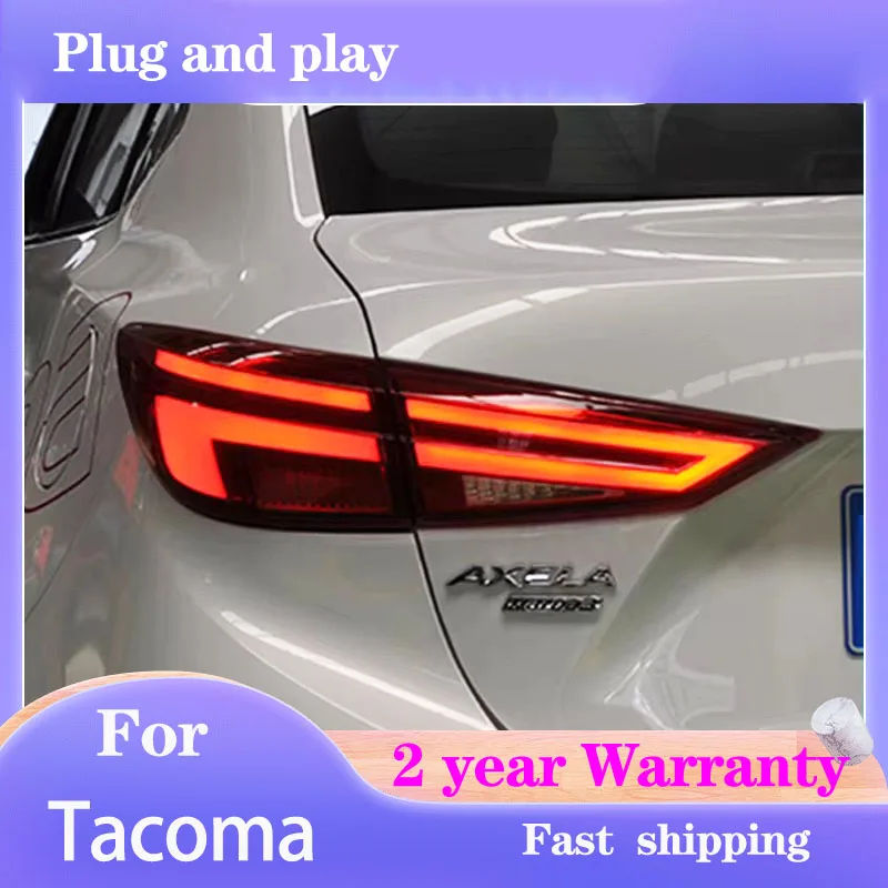 

Стайлинг автомобиля для Mazda 3, задние фонари 2014-2019, задние фонари Mazda3, задний фонарь Axela M3, задний DRL, противотуманный тормоз, указатель поворота, задний ход