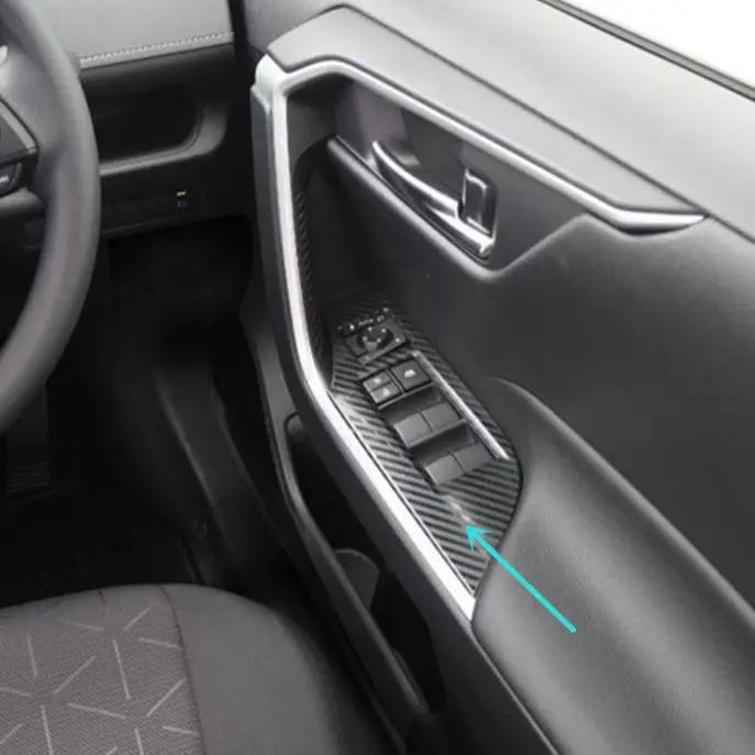 

for Toyota RAV 4 V XA50 2018 2019 2020 RAV4 car door panel interior armrest window lifter regulator switch button trim