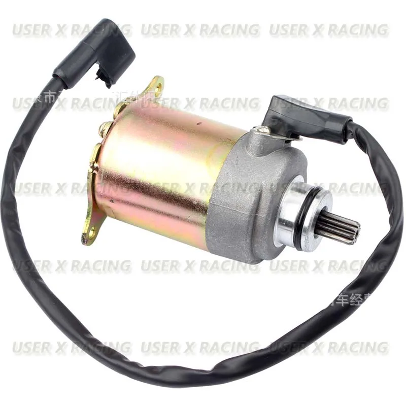 USERX Universal Motorcycle Electric starting motor For Scooter ATV 150cc 125cc Chinese GY6 QMJ152/157  Tank Roketa Baja