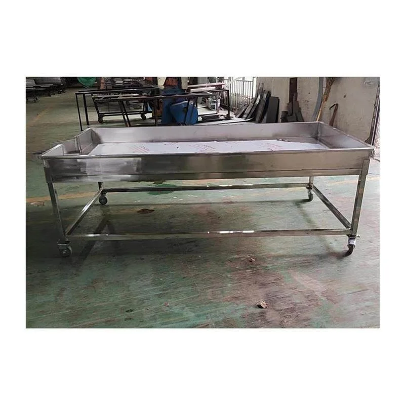 

Workshop stainless steel sorting kitchen console workbench simple disassembly table