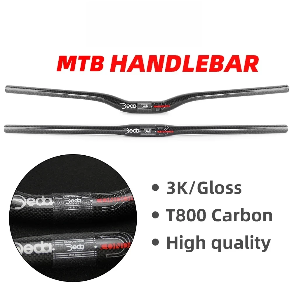

DEDA-Full Carbon MTB руль для горного велосипеда, плоский и подъемный руль 580 мм, 600 мм, 620 мм, 640 мм, 660 мм, 680 мм, 700 мм, 720 мм, 740 мм