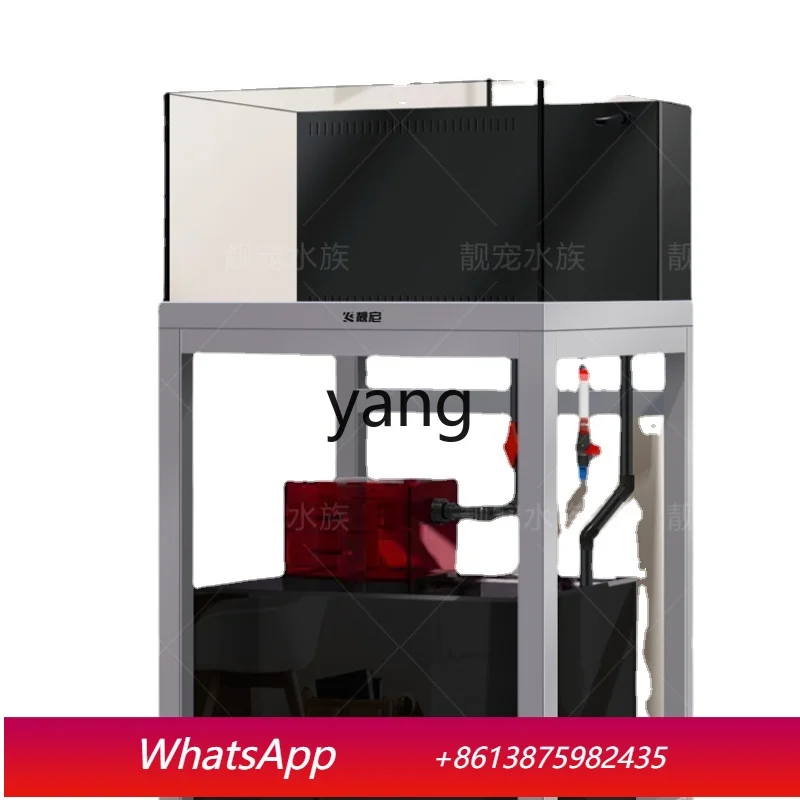 

CX New Industrial Style Super White Glass Landscape Fish Tank Bottom Filter Ecological Aquarium