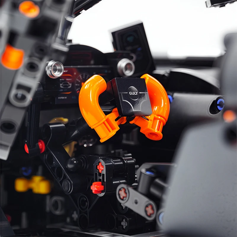 Funtional MOC Technical 1:8 Luxurious Custom Cool Sports Vehicle GULY 10646 Building Blocks Model Puzzle DIY Toys Christmas Gift
