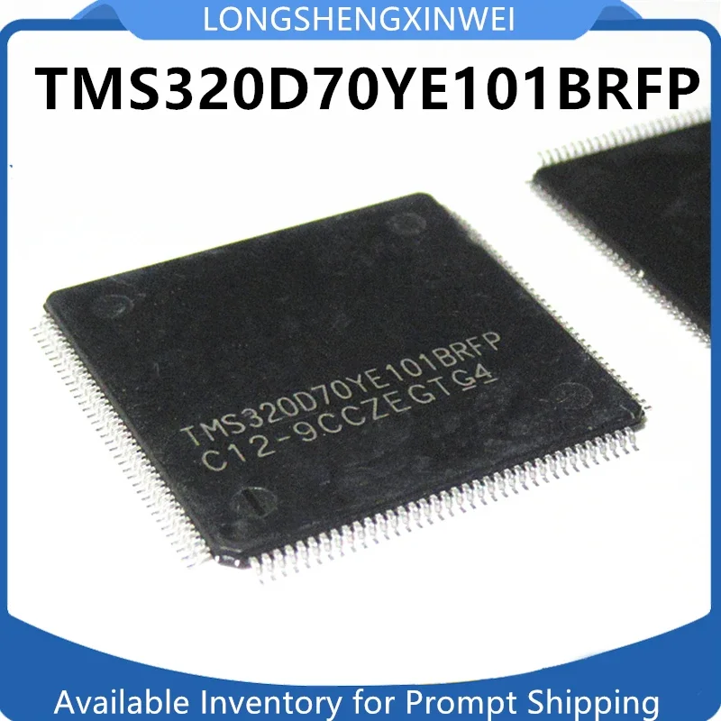 

2PCS TMS320D70YE101BRFP QFP-144 New
