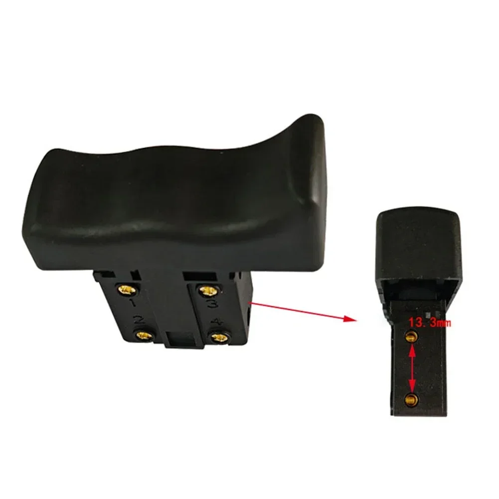 10A 32-Teeth Electric Hammer Switch Rated For 10A 250V AC Power Tool Electric Pick Switch Replacement Accessories