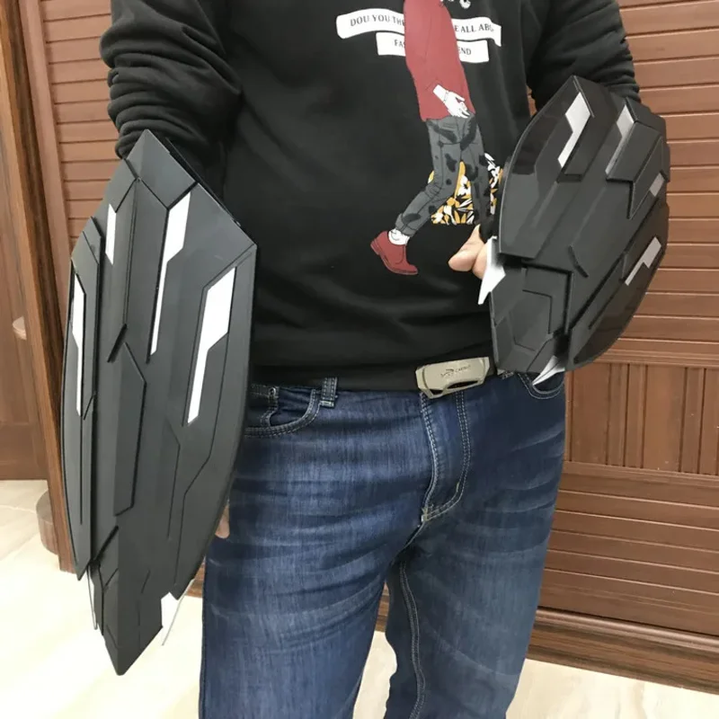 Эндшпиль Америка герой капитан щит ПВХ деформируемая игрушка выдвижной щит супергерой косплей реквизит для детей подарки для мальчиков #   1 #   В