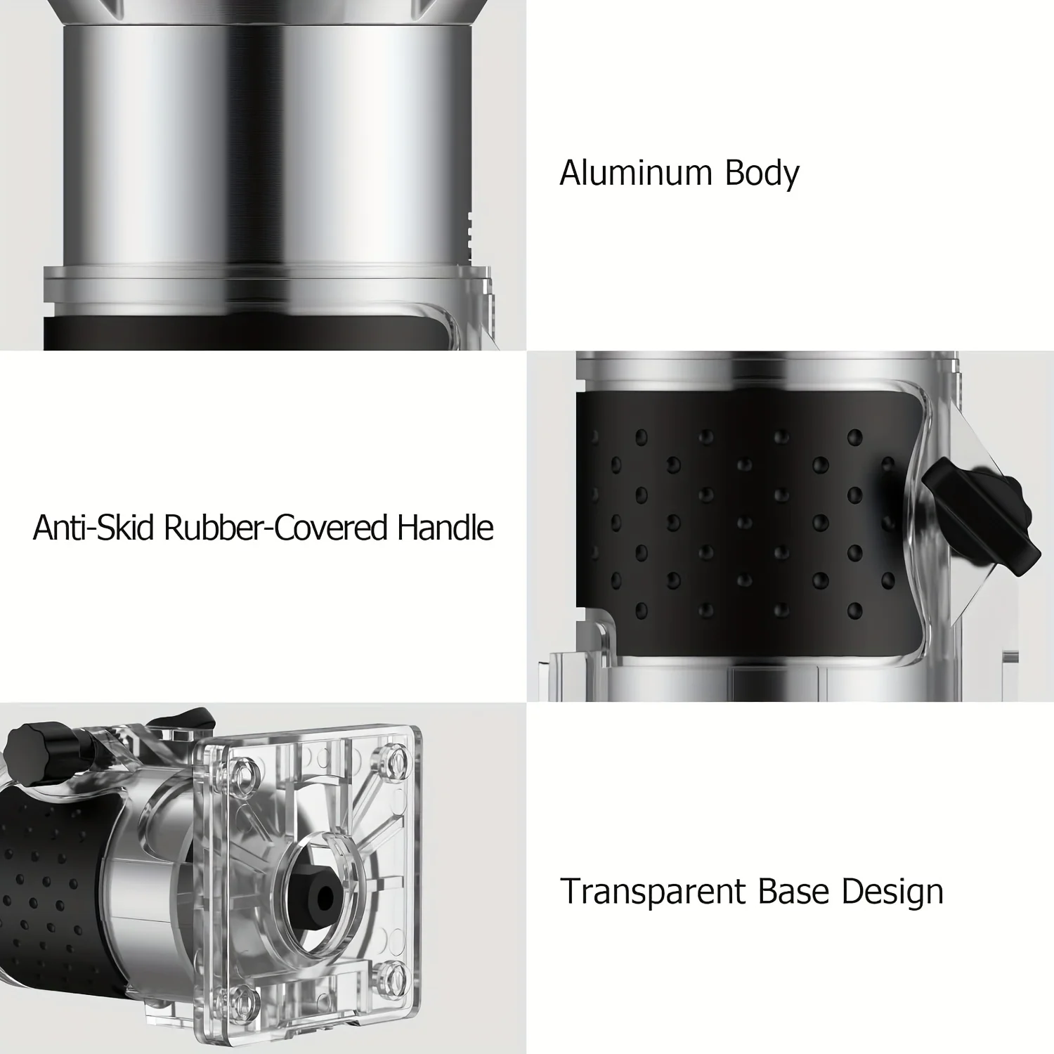 800 واط 30000 دورة في الدقيقة النجارة راوتر آلة الكهربائية المتقلب 6.35 مللي متر الخشب نحت طحن الشق أدوات كهربائية 15 قطعة آلات تقطيع