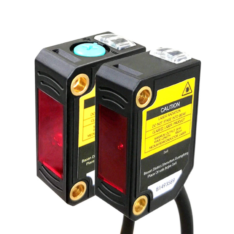 Through-beam photoelectric sensor BG-T3000N, mirror reflection laser sensor R1000N detection distance 10 meters