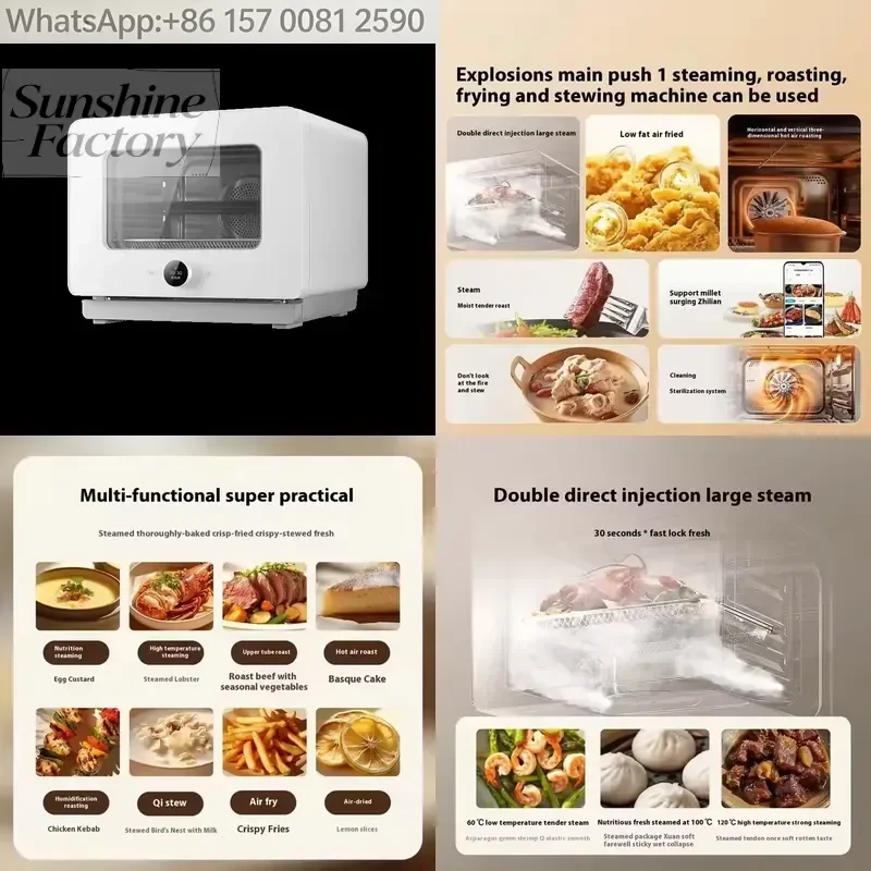Intelligent Steaming Oven 30L Hree-dimensional Hot air Frying and Baking System Mihome Supplier