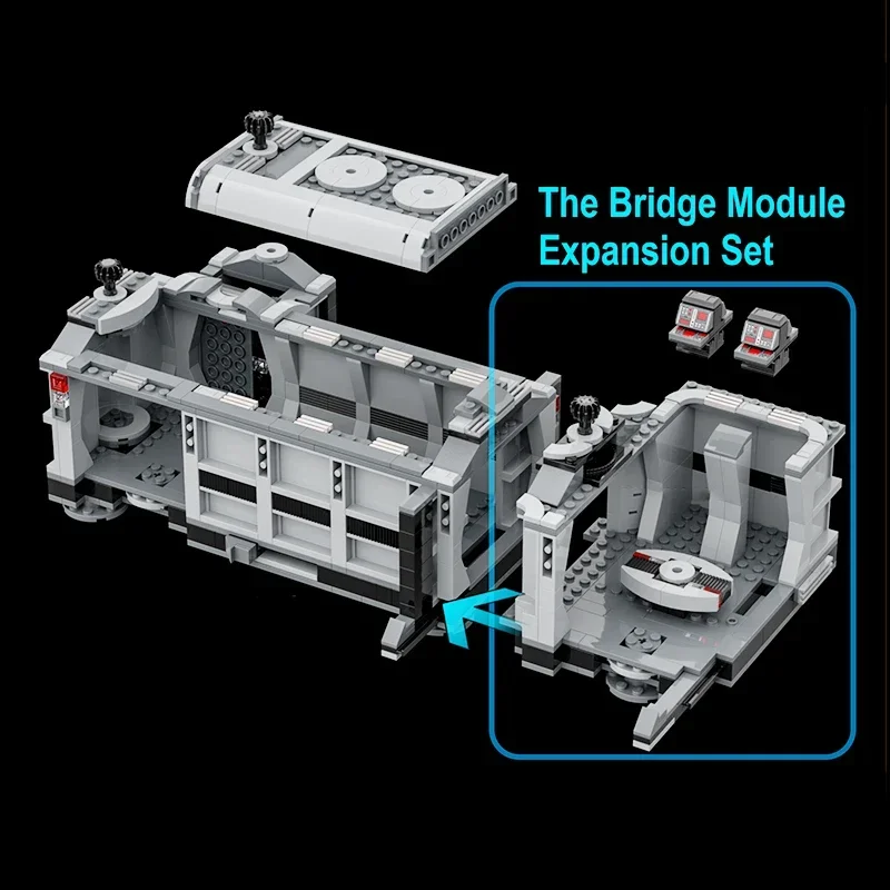 Décennie s de Construction Modulaires en Briques, Modèle de Film Star Moc, Attaque de Soldat Noir, Technologie Ultime, Cadeau de Noël, Ensembles de Bricolage