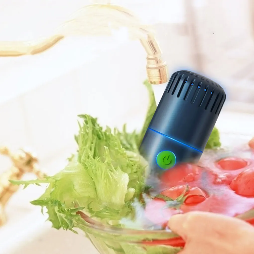 

Vegetable Washing Device Hiking Traveling Picnicking Rechargeable Food Lemon Pear Automatic Washer Outdoor Equipment