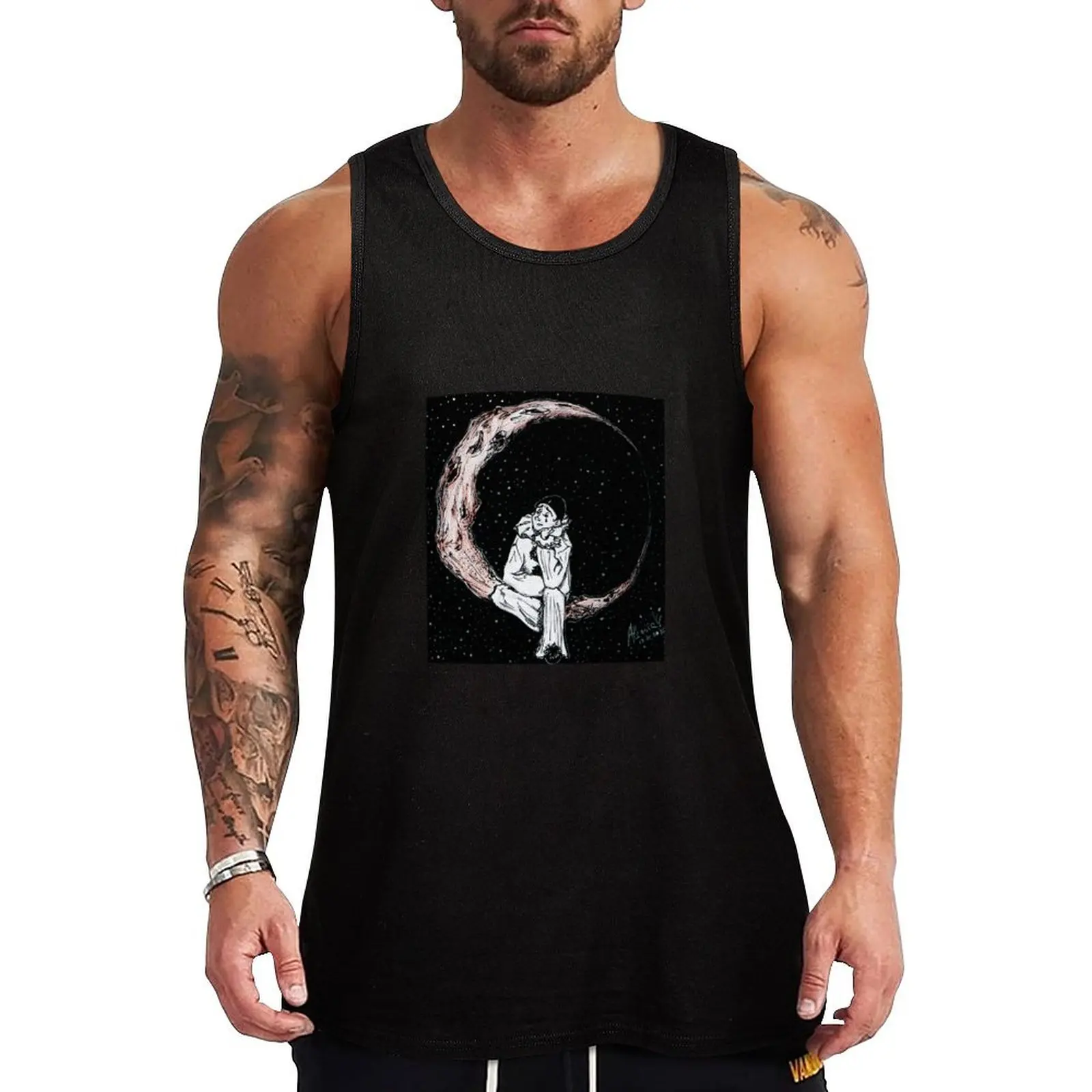 Pierrot Tank Top gym wear men basketball clothing sleeveless gym shirts male