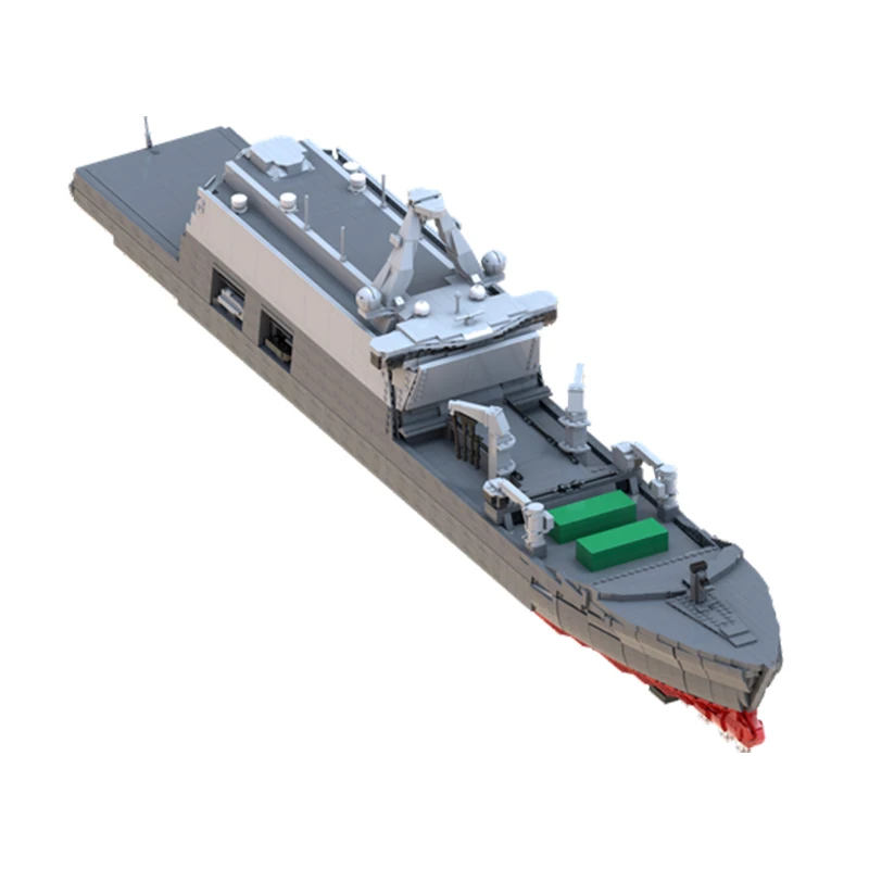 Military Warship Series MOC-152693 MOC Building Block Battleship DIY Model Education Brick Toys Birthday Children Gift 5178PCS