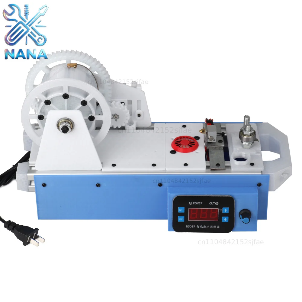 PET Bottle to 3DPrinting Filament Making Machine Desktop Filament Extruder 1.8mm Desktop Micro Injection Plastic Silk Making