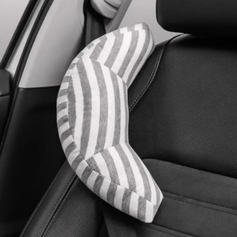 Crianças travesseiro de carro estilo pescoço encosto de cabeça almofada cintos de segurança do carro do bebê travesseiro crianças ombro alça de segurança bandana suporte