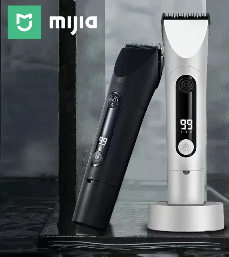 Mijia Hair Clipper Wireless Hair Cutting Trimmer Machine Barber Titanium Alloy Blade Trimer for Men Electric Shaver For Home