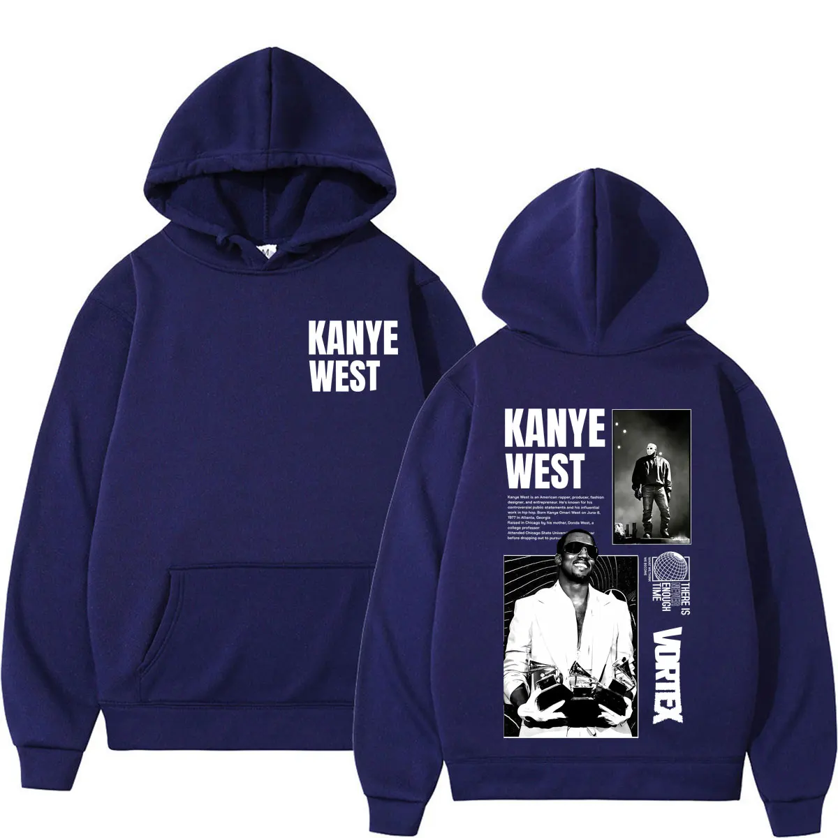 Customization Rapper Kanye West Tour 2026 Print Hoodie Men Women Fashion Sweatshirt Long Sleeves Gothic Punk Harajuku Pullover S