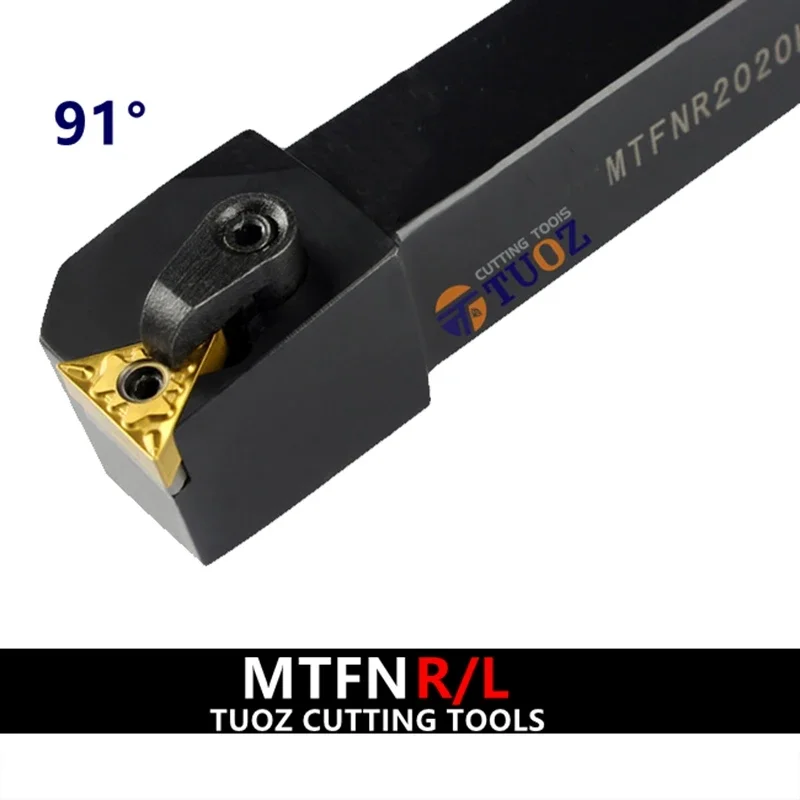 TUOZ External Turning Tool MTFNR MTFNL 3232P16 3232P22 MTFNR3232P22 MTFNL3232P22 32MM Turning Lathe Tool Holder for TNMG Inserts