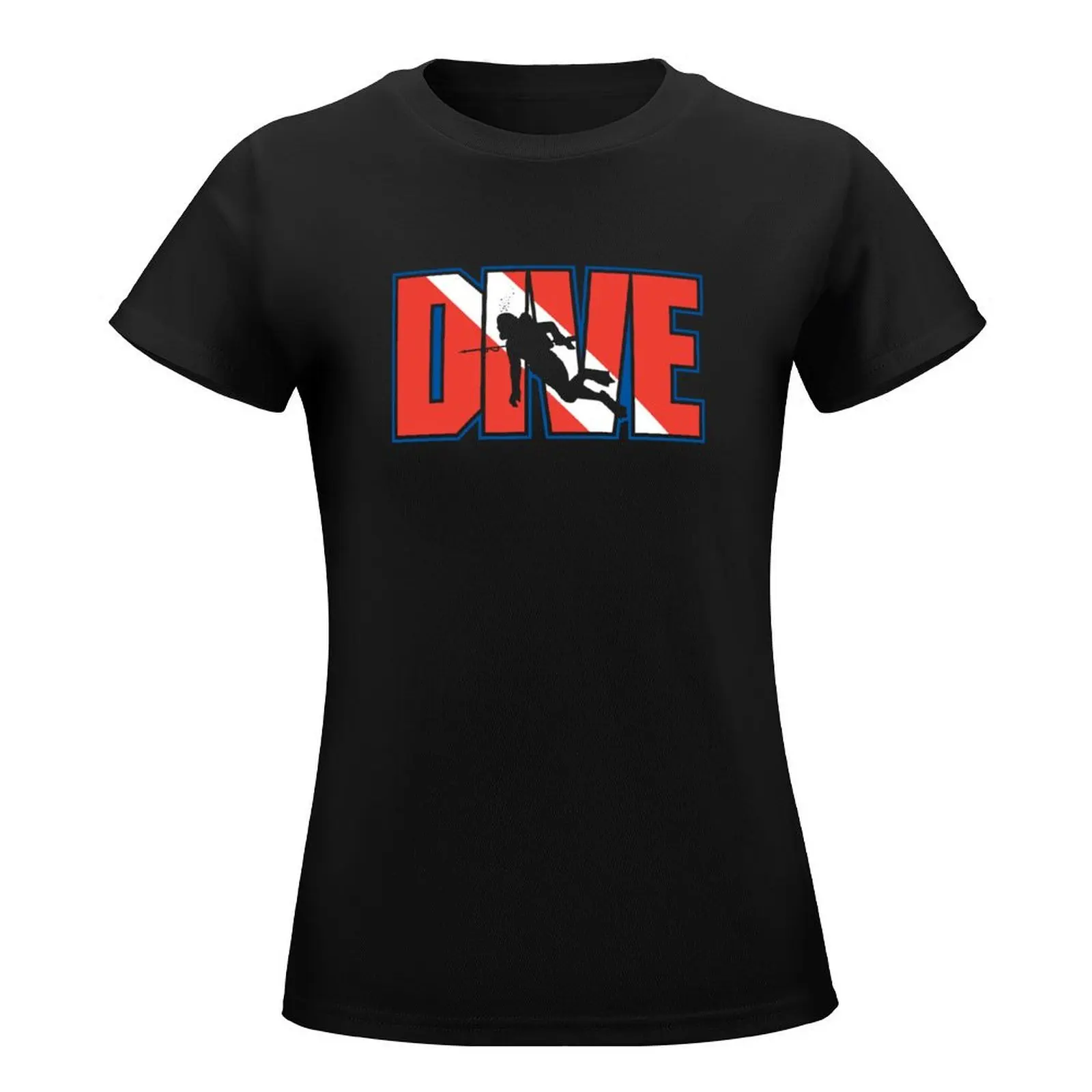 SCUBA Dive T-Shirt summer clothes funny shirts graphic tees tops clothes for woman