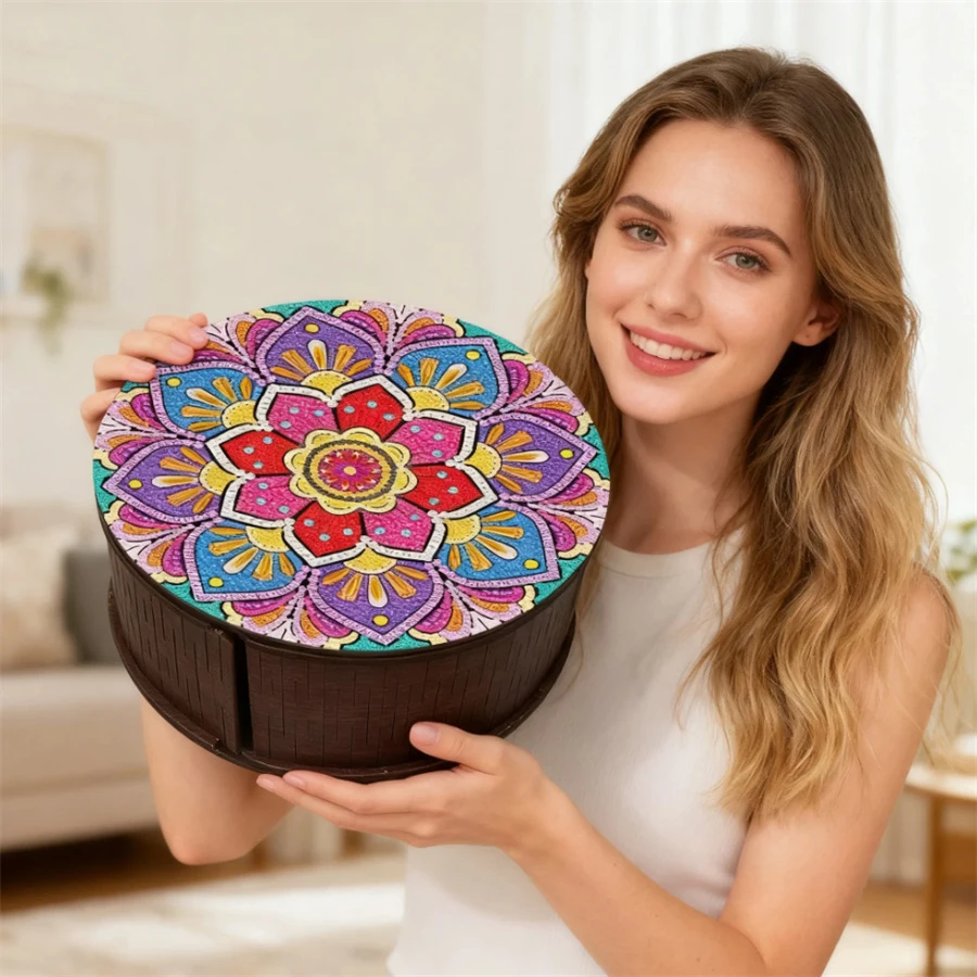 

dressing jewel case storage box new style DIY diamond painting accessories art rhinestones canvas adult crafts kit crystal gifts