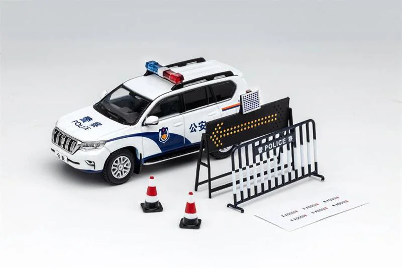 

GCD 1:64 Prado 150 Police car LHD Diecast Model Car