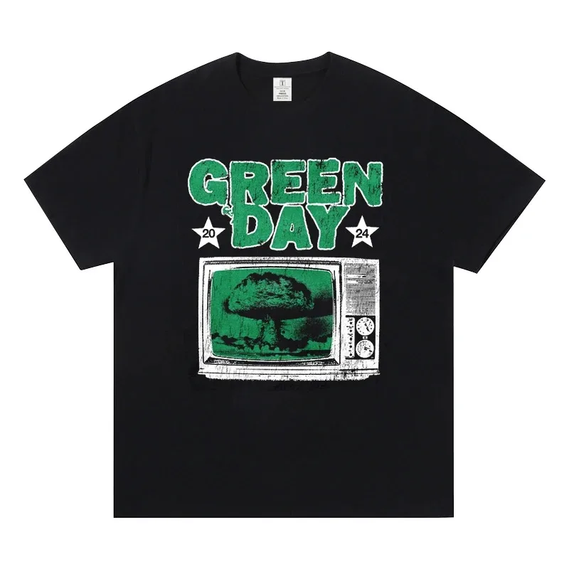 Greenday Short-sleeved T-shirts Around Concert Clothes for European and  American Rock Fashion Casual Men's and Women's T-shirts - AliExpress  200000345