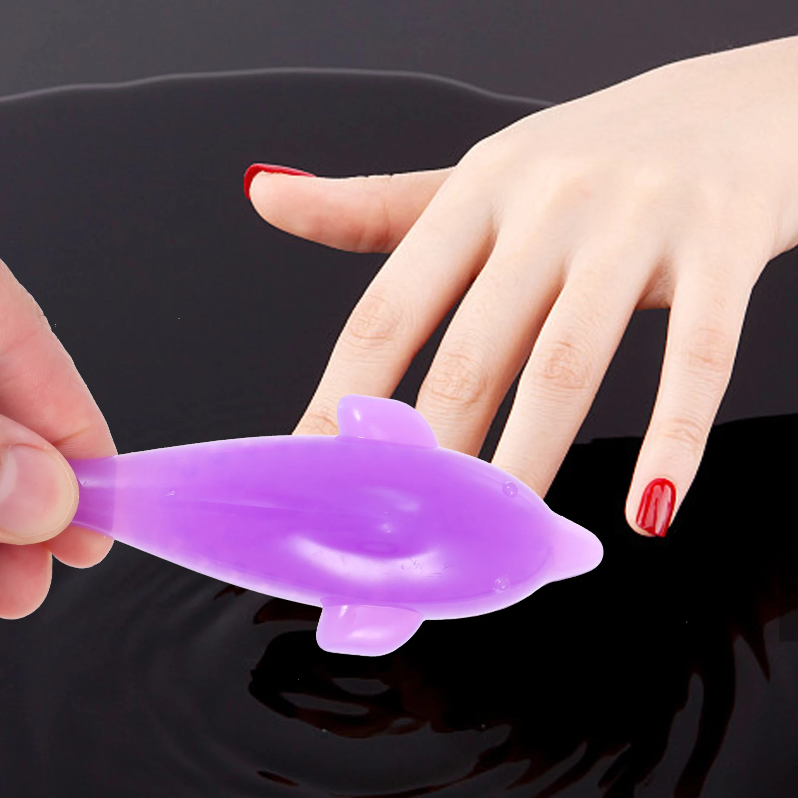 

5pcs Animal Shape Durable Nail Brush Cleaning Stains Dust Manicure Tool Fingernail Scrub Brush Household Simple Design