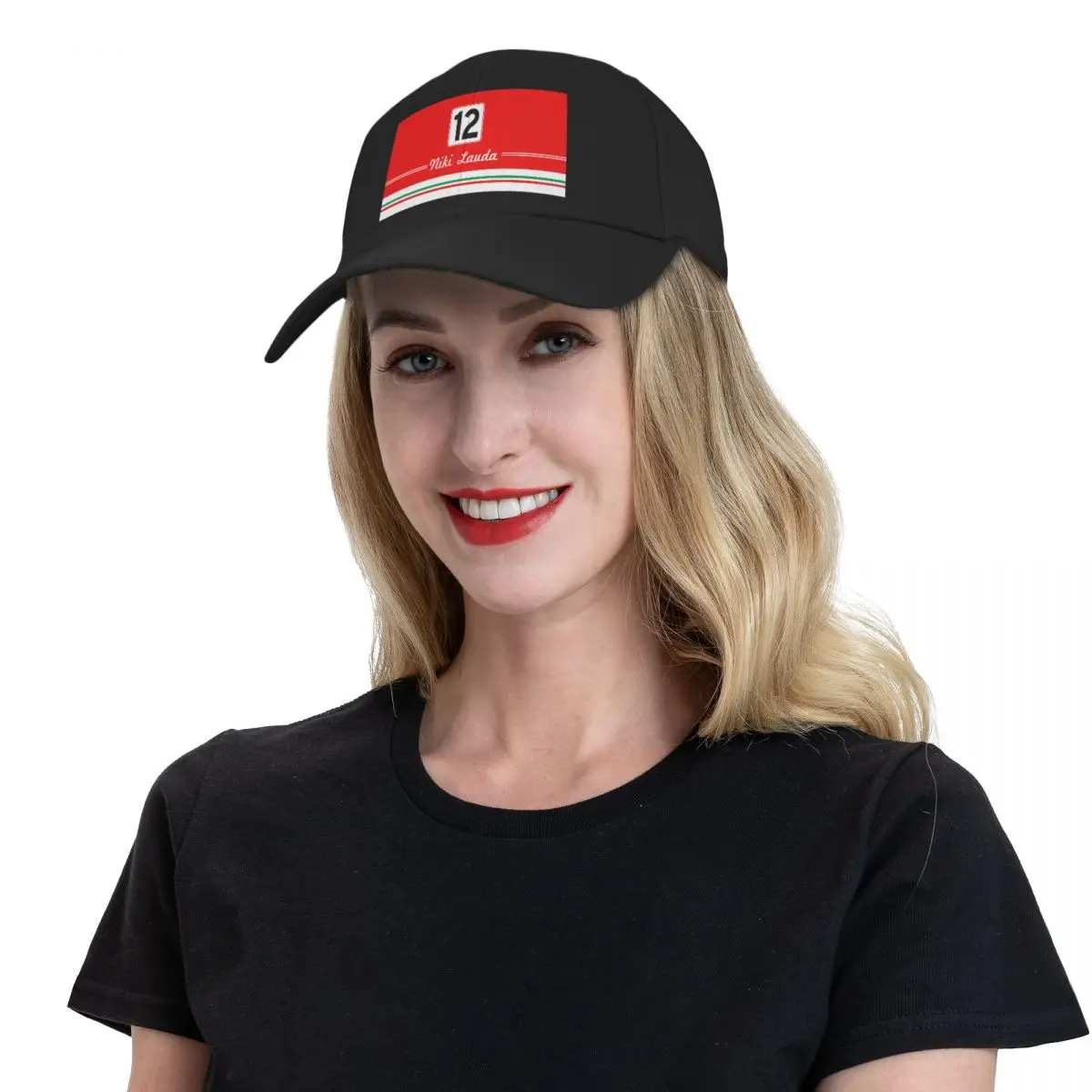 F1 Legends - Niki Lauda [1975] Baseball Cap Wild Ball Hat Big Size Hat Luxury Brand Sports Caps Men Hat Women\'s