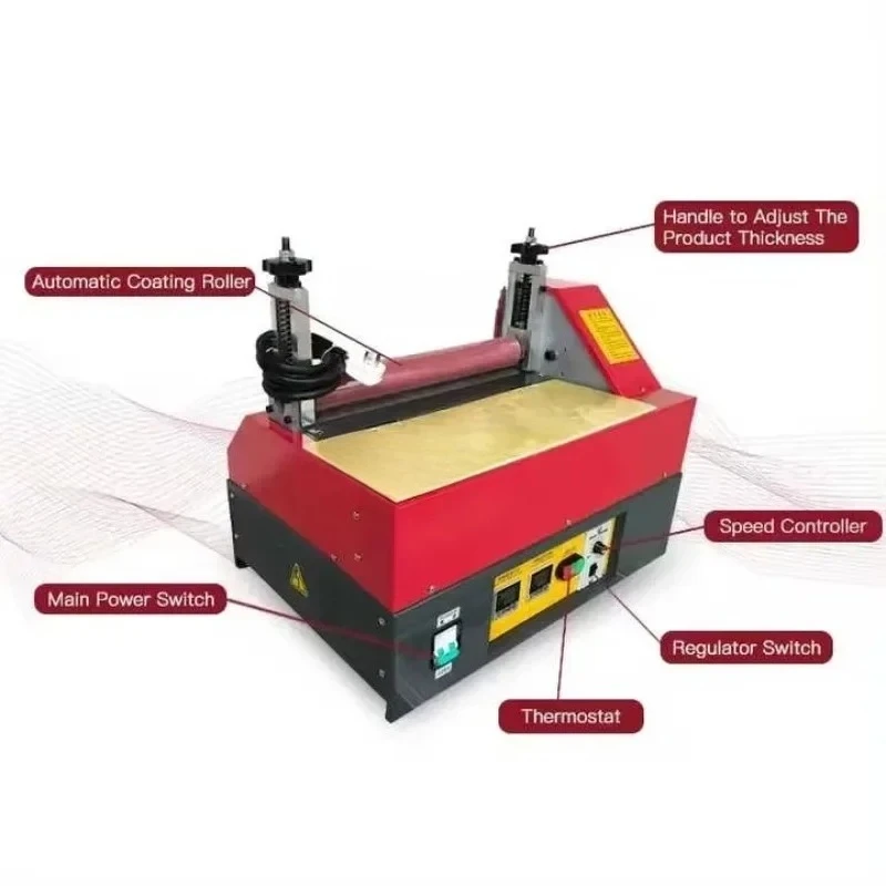 

Wet Wipes Cover Hot Melt Glue Roller Coating Gluing Machine Paper Sanitary Products Box Hot Melt Gluing Machine
