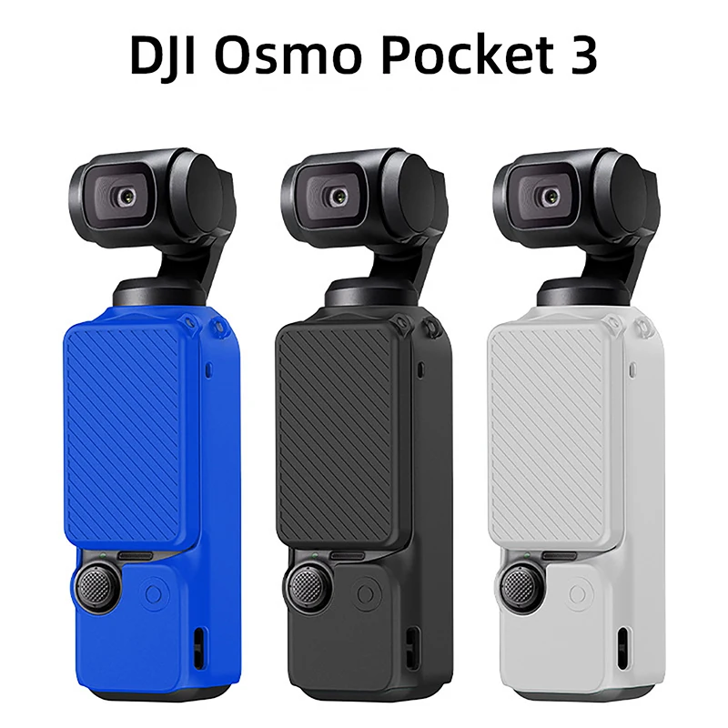 

Anti-fall Washable Soft Silicone Protective Case Cover Sleeve For DJI Osmo Pocket 3 Gimbal Accessories