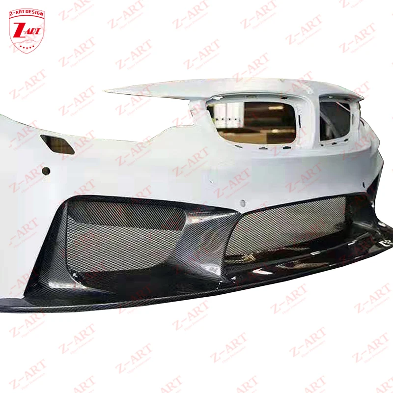 Z-ART 2015-2019 F32 Retrofit Front Bumper for BMW F33 Refit Front Bumper for BMW 4 Series Tuning Body Kit for F36 Front Bumper