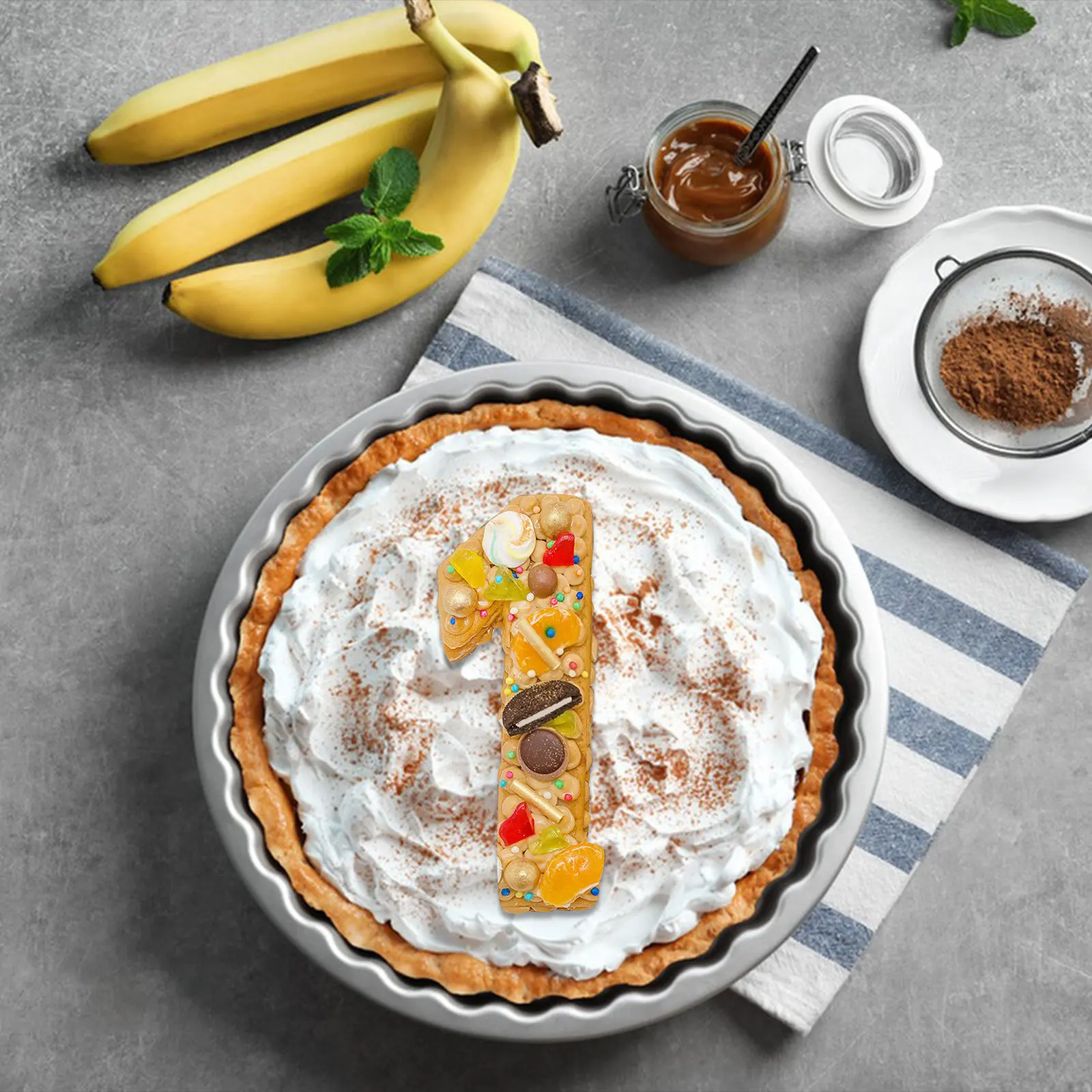 

Number Cake Pan Silicone Mold Food Grade Heat Resistant for Oven Baking Birthday Dessert Kitchen Tool Number Cake Tins