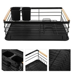 Dish Drying Rack Kitchen Countertop Dish Rack Bowl Utensil Drainer Organizer