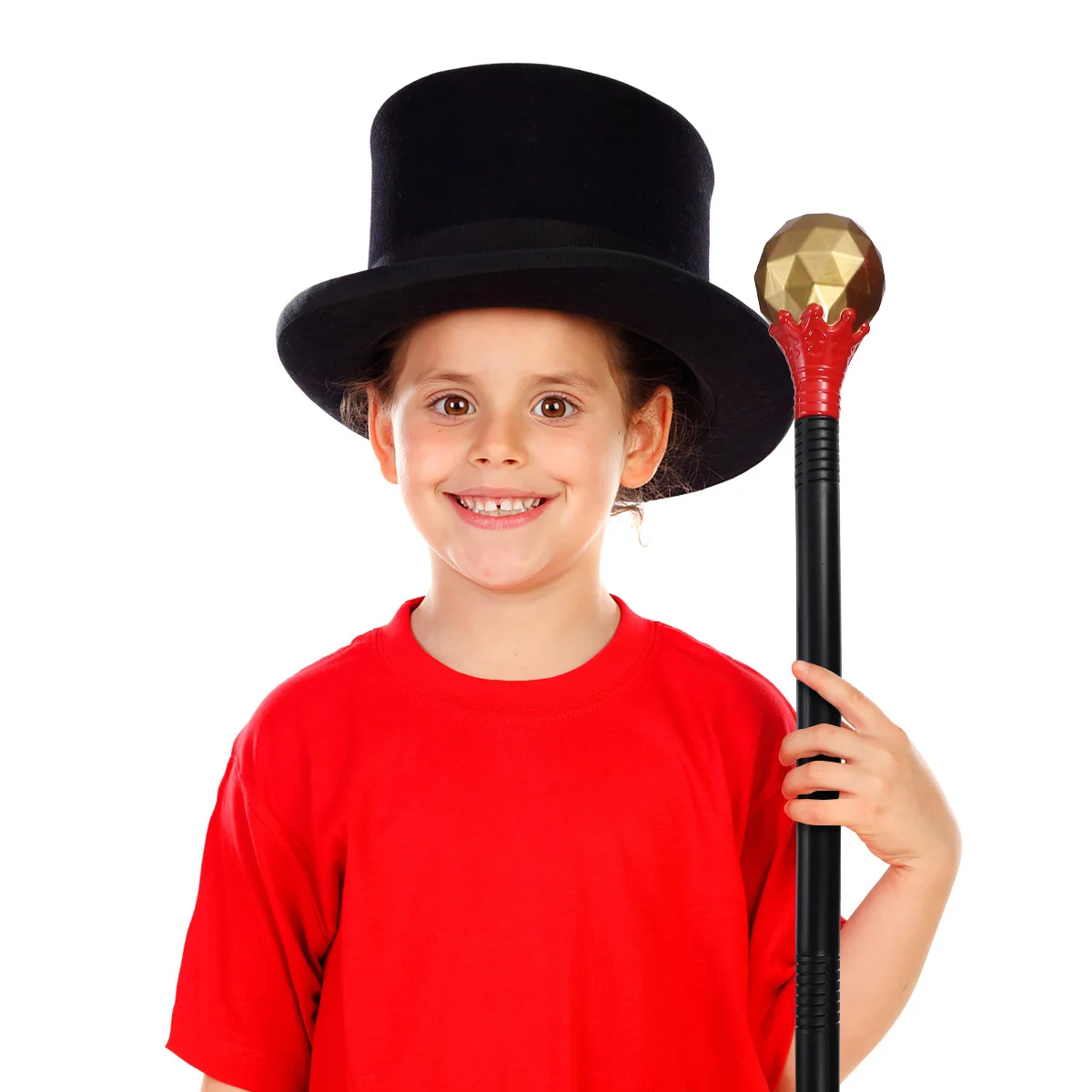 2 قطعة صولجان الهالوين البلاستيك مضحك الدعائم الطرف تأثيري عصا عدة ثلاثة أقسام تخزين عصا رأس مستديرة ديكور للمرحلة #6