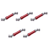 X18A-5Pcs Rear Center Drive Shaft CVD Transmission Shaft For 1:12 Wltoys 12428 RC Car Short Course Desert Buggy Off-Road
