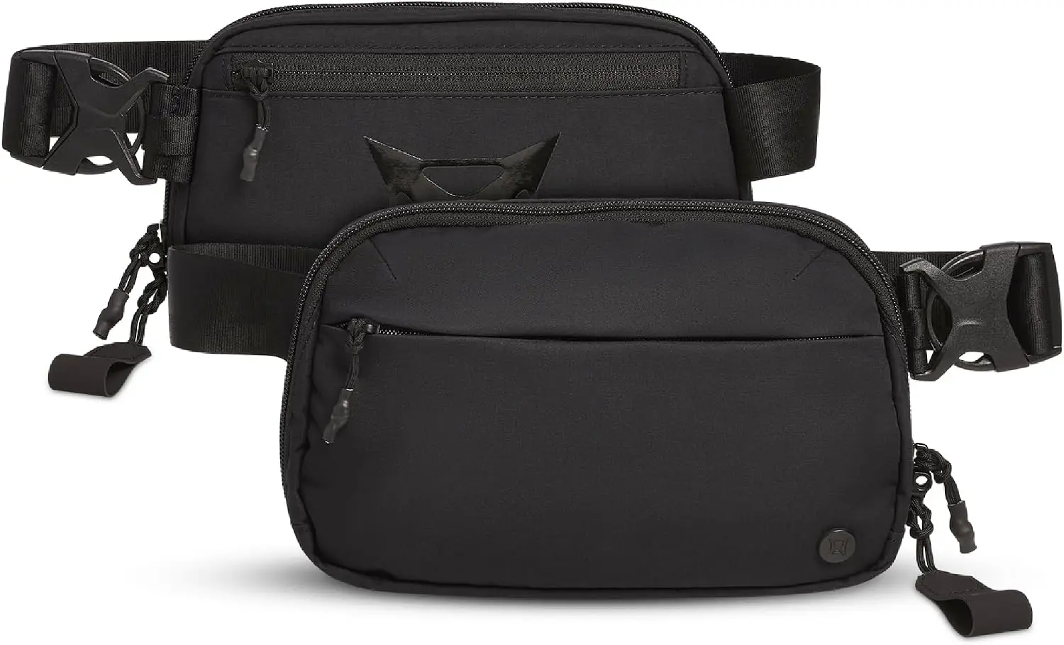 100% Nylon Fanny Pack for Men and Women with CCW-Ready Design and Rapid Access Tab - Black - 2L