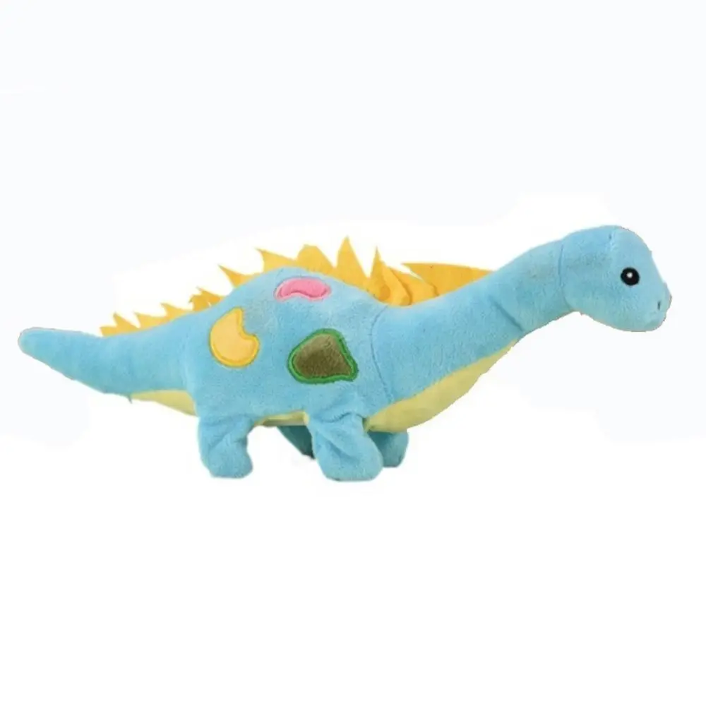 Simulation Electric Dinosaur Toy with Sound White Electric Plush Dinosaur Toy Plush DIY Electronic Dinosaur Change Clothes Game