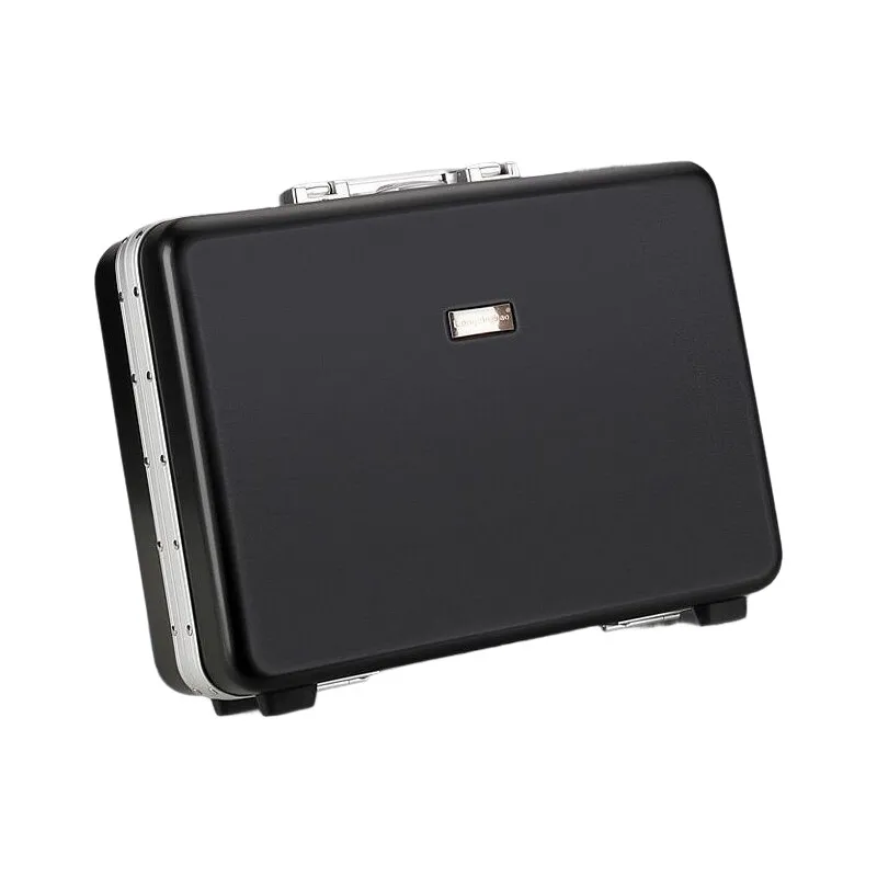 

Men's Anti-Theft Aluminum Briefcase 16" - ABS+PC Hardshell Business Carry-On With Key Lock