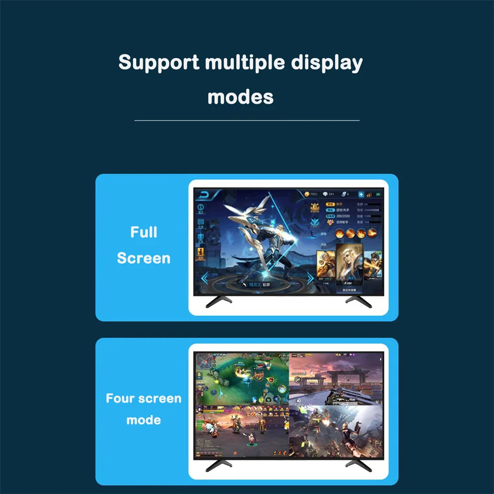 4K HDMI Quad Screen Multiviewer 4x1 1080P 4 wejścia 1 wyjście Multi Viewer Bezszwowy Przełącznik 9 Trybów Wyświetlania dla Laptopa PC TV Kamery