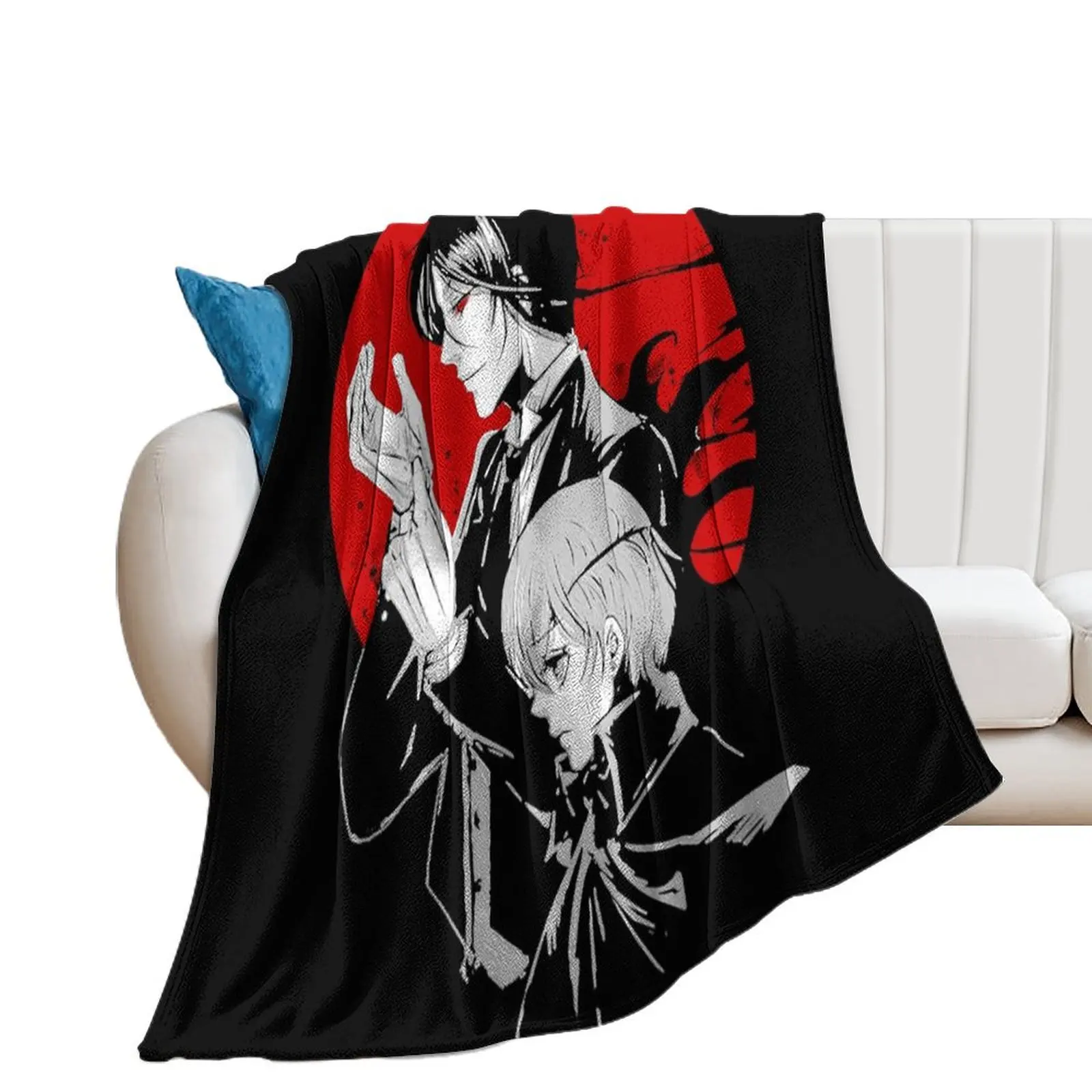 

SEBASTIAN || CIEL SHIRT Throw Blanket Luxury Thicken Furrys Blankets