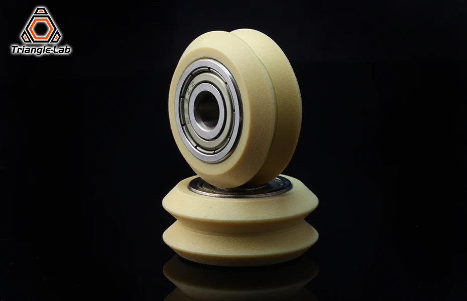 Trianglelab Kevlar-Verstärktes Selbstschmierendes Verschleißfestes V-Rad für Voron Prusa MK3S Ender 3 CR-10 3D-Drucker – Detail 5