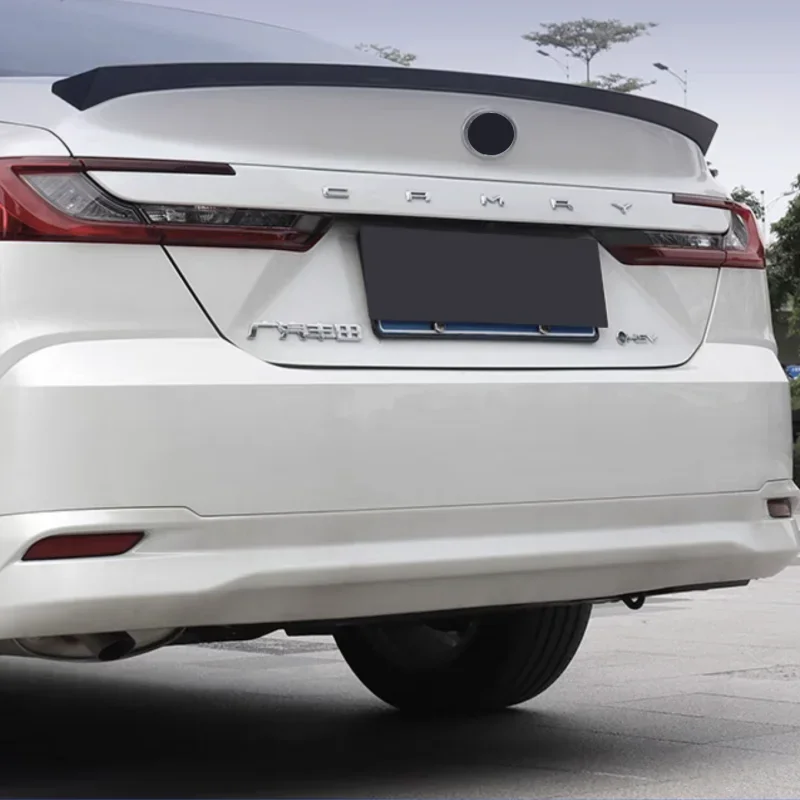 For 2024 9th Generation Toyota Camry Rear Cover Spoiler Tail Top Wing High Quality ABS Material Car Parts Rear Roof Spoiler