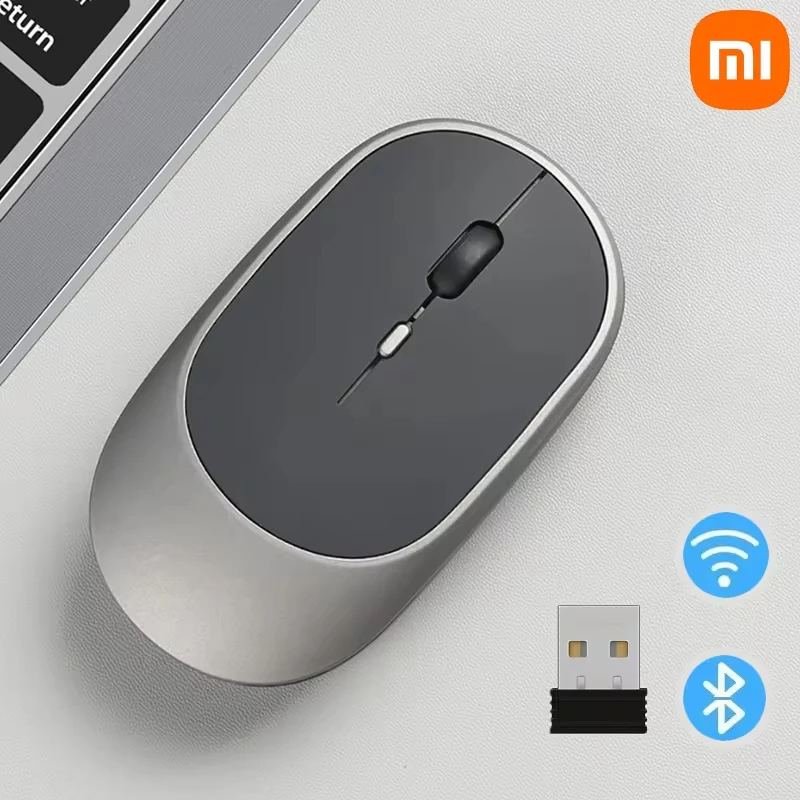 Xiaomi Wireless Bluetooth Mouse Silent Fast Charging Adjustable Ultra-Low Power Consumption USB Rechargeable Gaming Office Mouse