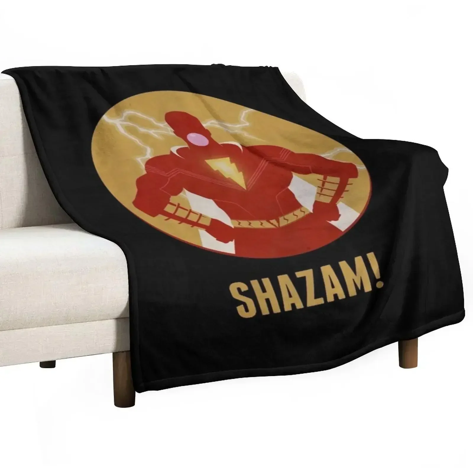 

Shazam Reveals Throw Blanket anime Summer Beddings Quilt Blankets