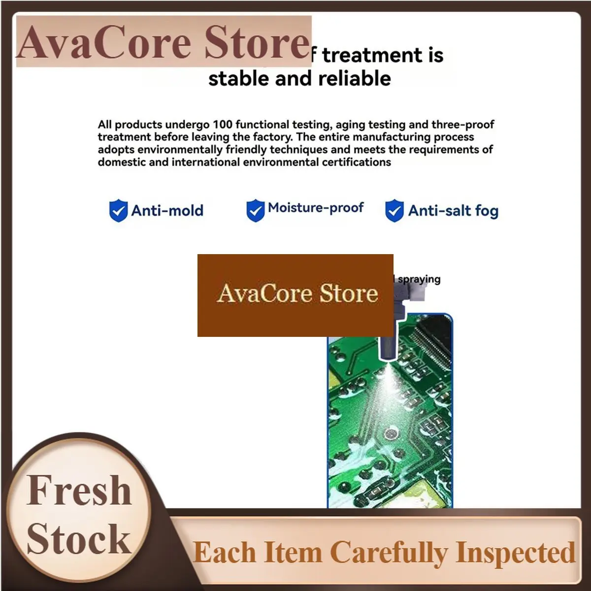 AvaCorePromotion USB to Serial Converter USB to RS485/RS422/RS232 FT232RL Chip Dual Isolation of Power and Signal 300-3Mbps Baud
