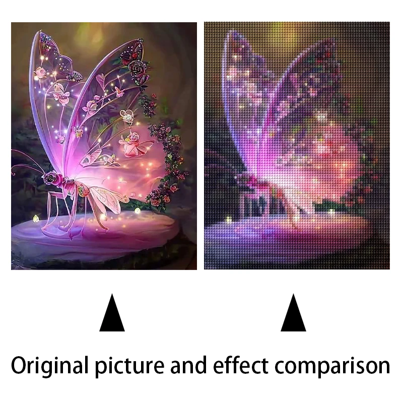 YOUQU 5D DIY Totem Animal Diamond Painting Animal Cross Stitch Kit Full Square/round Diamond Mosaic Artist Home Decoration