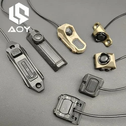 Tactical Hot Button Surefir M300 M600 Flashlight Pressure Remote Switch M-LOK Keymod 20mm Rail