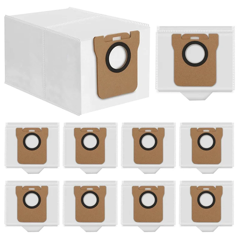 أكياس استبدال مكنسة كهربائية روبوت ، مجموعة ملحقات ، دريم L10S الترا ، L10 الترا ، Xiaomi X10 +